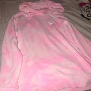 PINK Tie Dye Pull Over